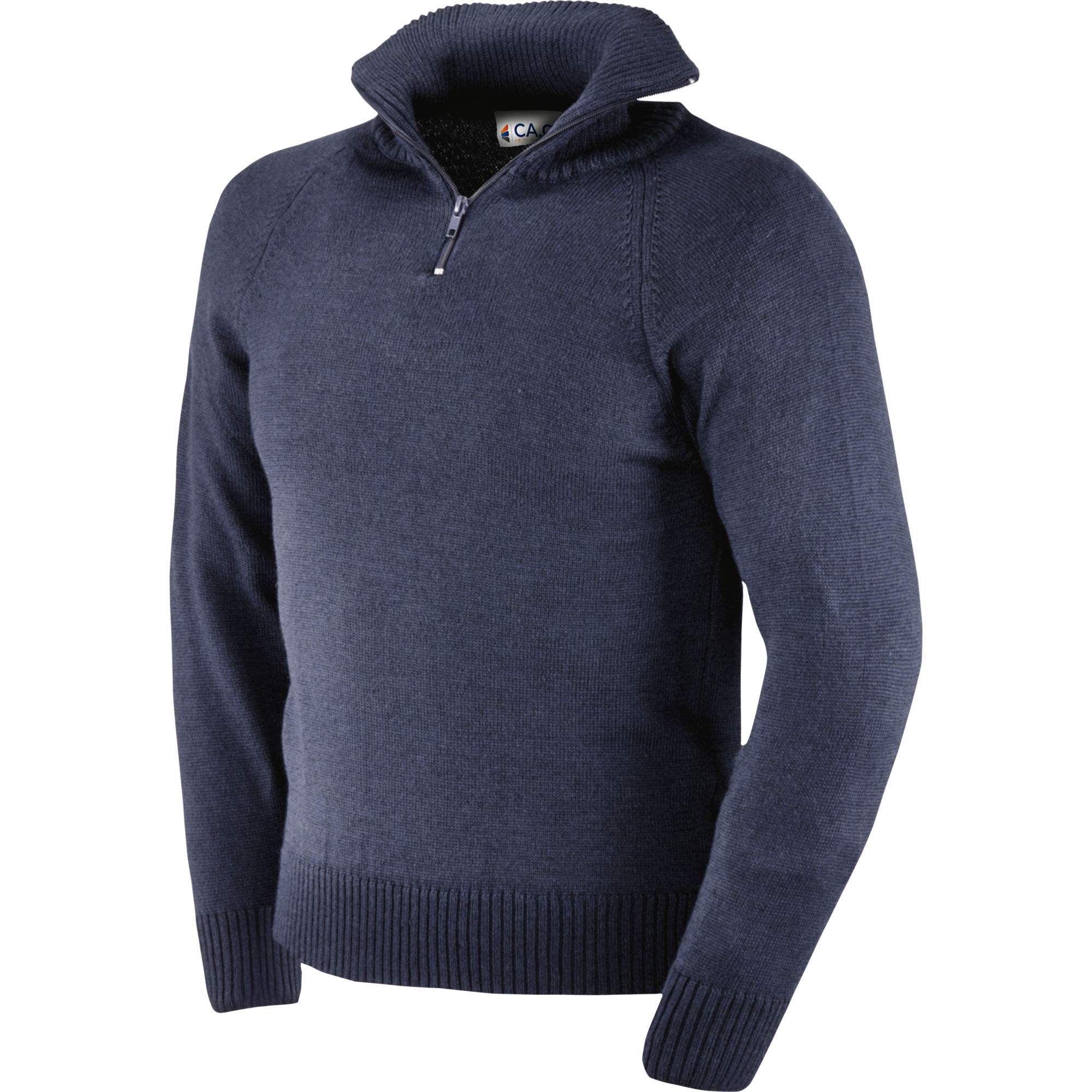 MAGLIA MEZZA ZIP IN LANA MAGLIA MEZZA ZIP IN LANA - immagine 1