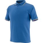 POLO MANICA CORTA CON PROFILI A CONTRASTO